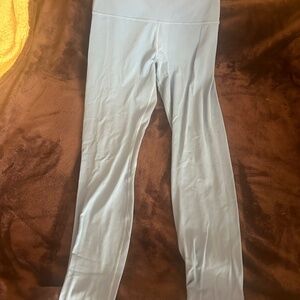 blue lululemon leggings